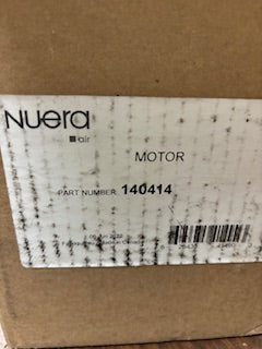 Nuera Air Central Vacuum Main Motor 140414 120 volt Lamb 119631-00 Beam