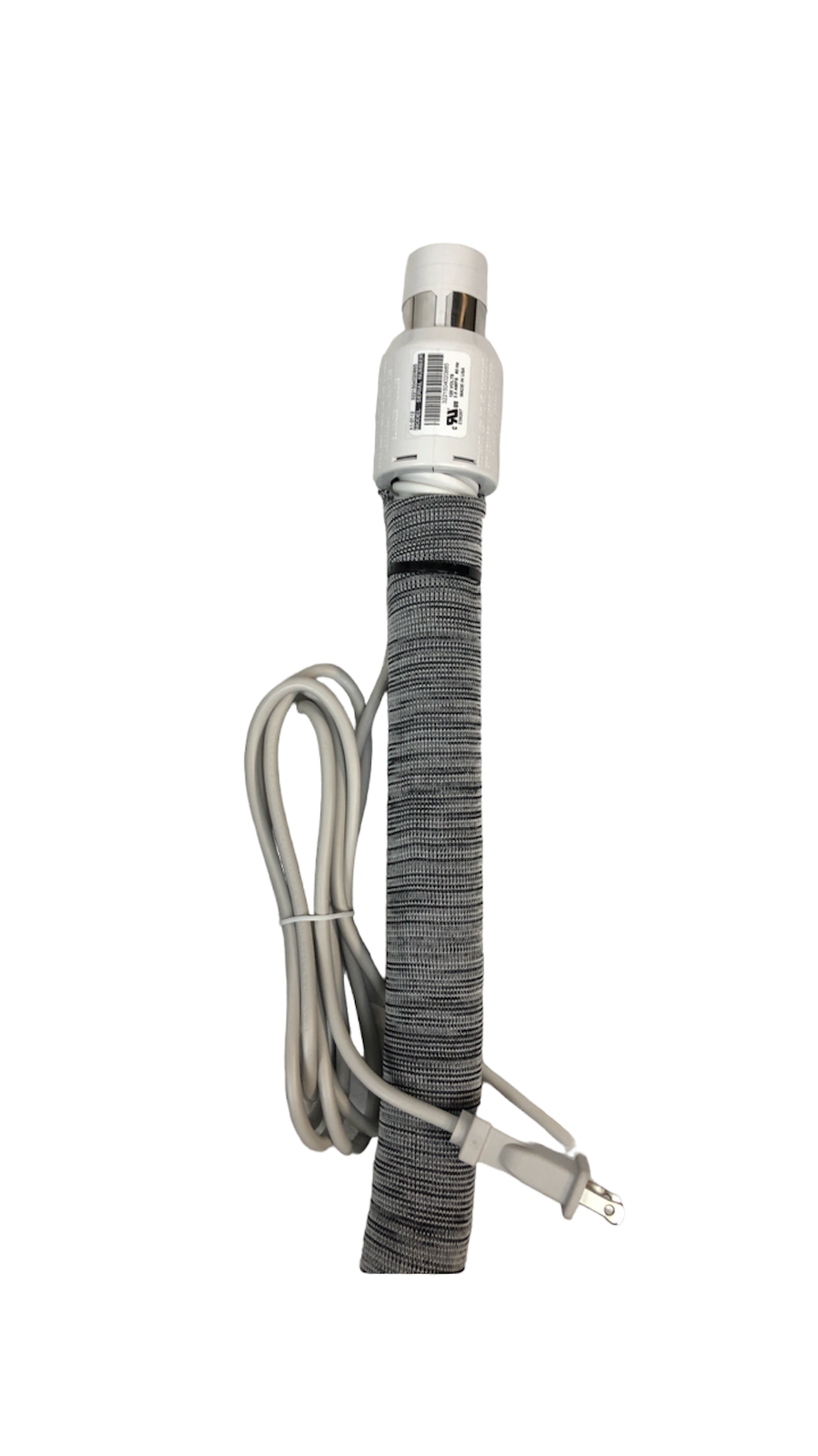 35' Plastiflex Electric Central Vacuum Hose Direct Connect or Pigtail Cord Ships with Hose Sock