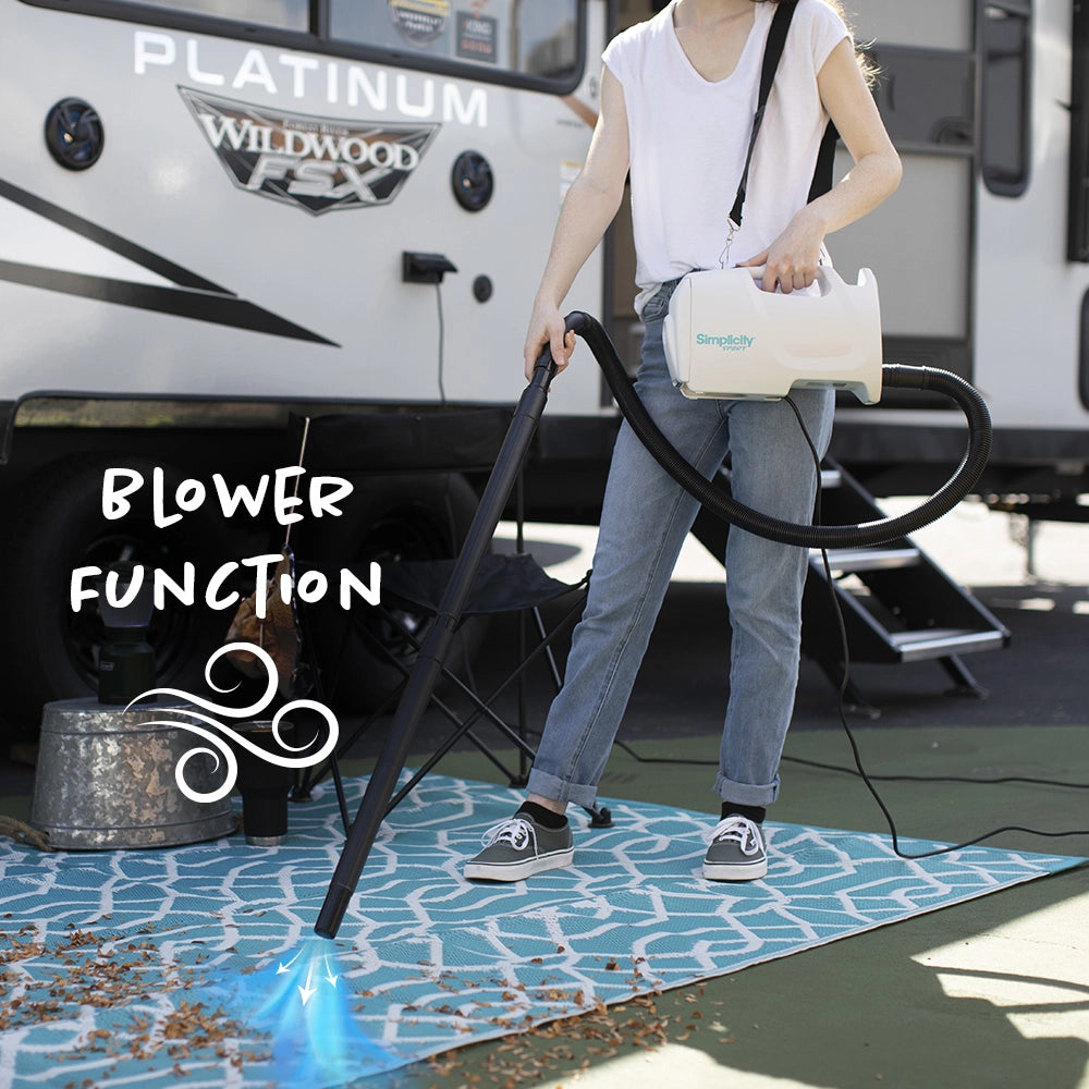 Simplicity S100 Sport Portable Canister Vacuum with Shoulder Strap (S100.6)