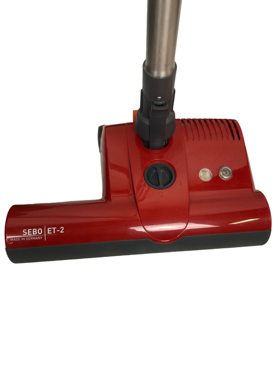 Central Vacuum 35 Foot Hose Accessory Kit Featuring Sebo Red ET-2 for Hard Floor & Carpet