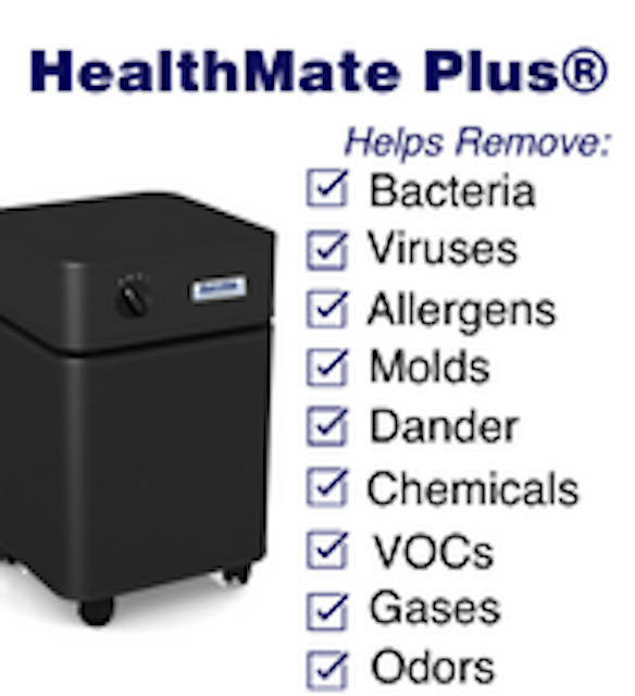 AUSTIN Air Purifier Healthmate Jr. PLUS W. HEPA Filter and 3 Speed Control NEW WITH 5 YR. WARRANTY