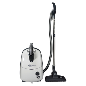 SEBO AIRBELT E1 Kombi Canister Vacuum 91602AM w/ Combination Nozzle ARCTIC WHITE